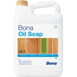 Detergentul Bona Oil Soap curăță și hrănește pardoselile din lemn uleiat cu formula pe bază de ulei săpunificat. Concentrat economic, 5L creează 250L soluție.

Caracteristici produs:
• Diluție de doar 2% - 0,2L la 10L apă pentru eficiență maximă
• pH optim 9-10 menține echilibrul natural al fibrei lemnului
• Aplicare în lungimea fibrei cu lavetă sau mop profesional
• Se poate lustrui după uscare pentru strălucire sporită
• Valabilitate 3 ani la temperaturi +5°C până +25°C

Vezi fisa tehnica: Detergent pardoseli din lemn tratate cu ulei Bona Oil Soap