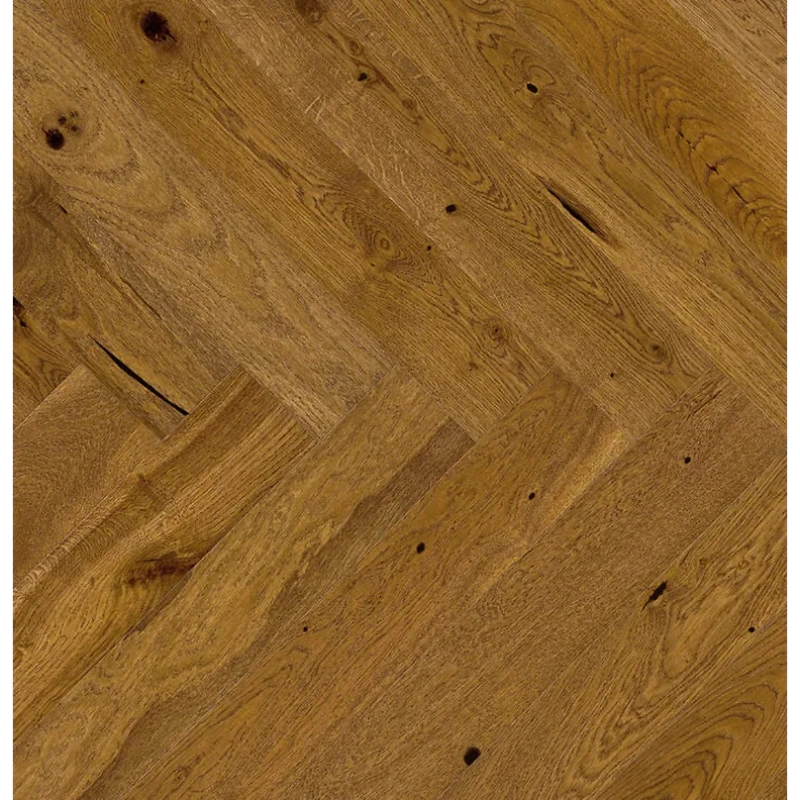 Parchetul stratificat herringbone stejar Barlinek Brown Sugar Pure Classico oferă designul în spic cu finisaj mat în 5 straturi de lac, construcție triplu stratificată cu strat nobil de 2,5 mm și garanție de 25 ani.

Caracteristici produs:
• Dimensiuni plăci 725x130 mm cu sistem îmbinare Optilock rezistent
• Compatibil încălzire în pardoseală, temperatura maximă 27°C la șapă
• Stejar european cu noduri naturale și periere pentru aspect autentic
• Duritate suprafață 37 MPa, permite șlefuiri și relăcuiri multiple
• Stabilitate dimensională optimă prin construcție HDF înaltă densitate