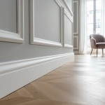 Plinta parchet din polimer dur Smarald PPSM100, 100x16x2200 mm, cu profil curbat elegant, oferă protecție optimă pentru baza pereților și finisaj perfect în orice interior.

Caracteristici produs:
• Rezistentă la umiditate pentru bucătării și băi
• Înălțime de 100 mm pentru aspect modern și elegant
• Suprafață netedă care nu reține praful
• Compatibilă cu toate tipurile de pardoseli
• Montaj simplu prin lipire sau fixare mecanică