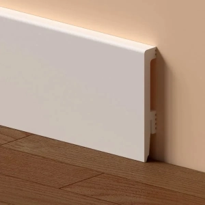 Plinta din polimer dur albă PPAM100, 100x16x2200 mm, cu profil drept minimalist oferă protecție superioară pentru pereți și finisaj elegant pentru orice tip de pardoseală.

Caracteristici produs:
• Construcție din polimer Amber de înaltă densitate pentru rezistență maximă
• Profil înalt de 100 mm pentru impact vizual puternic în interior
• Rezistentă la umiditate și ușor de întreținut cu suprafață netedă
• Compatibilă cu parchet laminat, gresie, vinil și mochetă
• Instalare simplă pentru tranziție impecabilă între pardoseală și perete