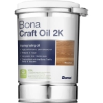 Uleiul Bona Craft 2K neutru cu întăritor isocianat protejează parchetul din lemn natural cu formula avansată pe bază de uleiuri vegetale, oferind uscare rapidă în 8 ore.

Caracteristici produs:
• Compatibil cu specii problematice: cireș, nuc, stejar afumat, fag aburit
• Aplicare flexibilă: ca finisaj independent sau bază pentru lacuri
• Timp de lucru extins: 6-8 ore pot life pentru proiecte mari
• Consum economic: acoperă aproximativ 30 m² pe litru
• Siguranță pentru copii: conform standardului EN 71-3